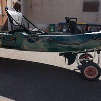 bull kayak con propulsore a pedali 