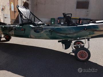 bull kayak con propulsore a pedali 
