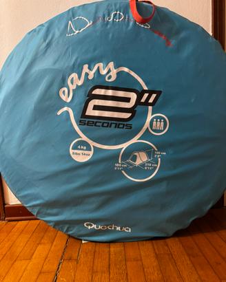 Tenda Quechua 2 seconds (3 persone)