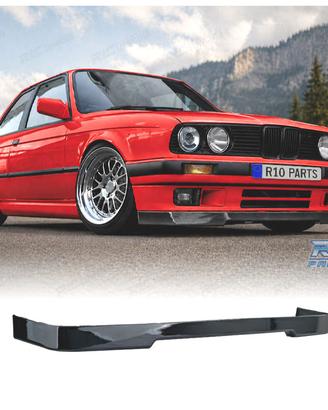 SPOILER LABBRO ANTERIORE BMW E30 87-94 NERO LUCIDO