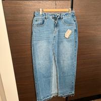 Maxi gonna lunga in jeans Lumina