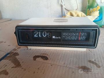 radiosveglia flip cartellini anni 70