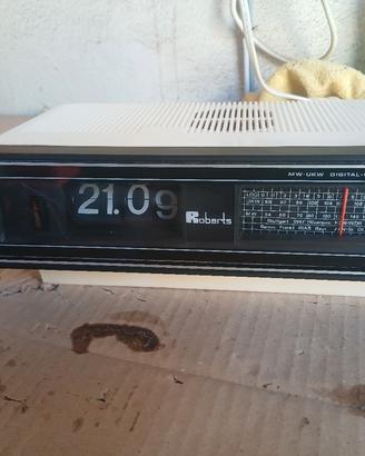 radiosveglia flip cartellini anni 70