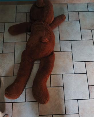 🧸 Maxi Orsacchiotto Gigante Marrone con Fiocco