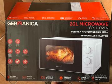 Forno a microonde con grill Germanica 20L – NUOVO
