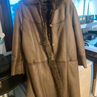 Giacca montone donna vera pelle agnello anni 80