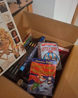 scatolone di libri gratis