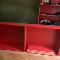 Libreria Ikea billy rossa