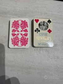 Carte da gioco “sexy vintage” Proverbes Story