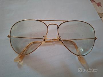 Occhiali Ray Ban originali anni 70