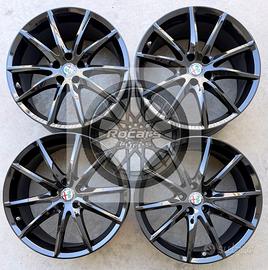 Cerchi 19 neri originali Alfa Romeo Stelvio Giulia