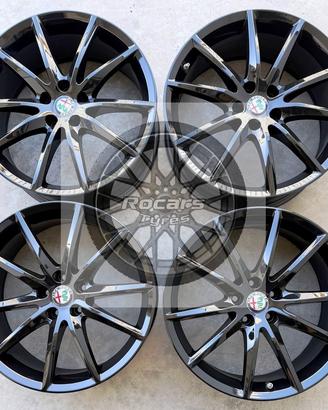 Cerchi 19 neri originali Alfa Romeo Stelvio Giulia