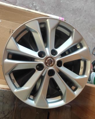 Cerchi in lega 17 " Nissan X-trail Qashqai 
