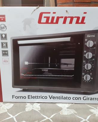 Forno elettrico Girmi con girarrosto 58 lt