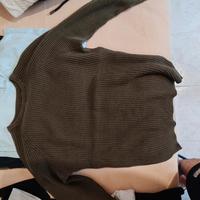 maglioncino verde calliope uomo