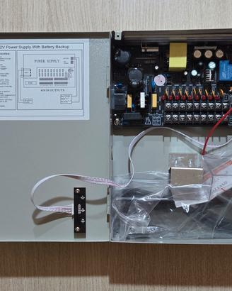 BOX ALIMENTAZIONE UPS VIDEOSORVEGLIANZA TELECAMERE