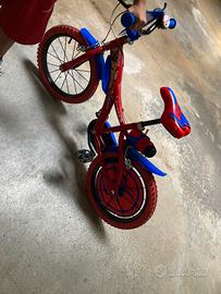 Bici  spiderman  16” bambino