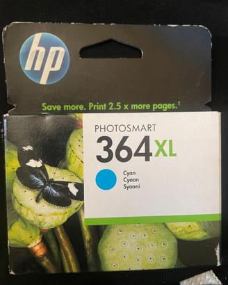 Cartuccia HP 364XL ciano