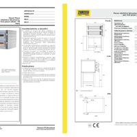 Forno elettrico bicamera, meccanico, pizza ZANUSSI