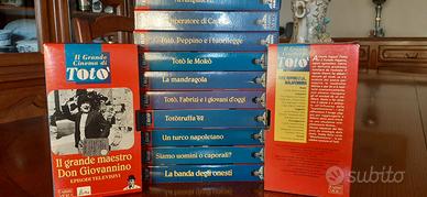 Videocassette collezione "il grande cinema di Toto