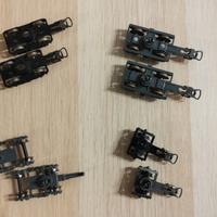 Carrelli carrozza vintage FS trenino lima H0 1:87