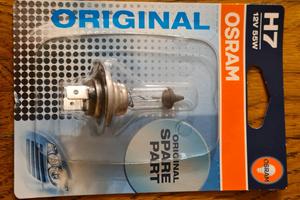 Lampadina h7 osram originale NUOVA