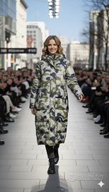 Maxi Piumino Camouflage Trapuntato Tg.XXL 46-52