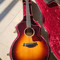 TAYLOR 214 DLX DELUXE ES2 SUNBURST CUSTODIA RIGIDA