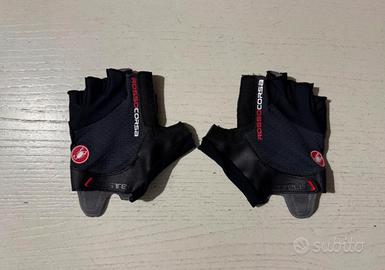 Guanti ciclismo Castelli Rosso Corsa - Taglia M