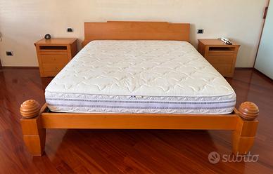 Letto matrimoniale +  comodini Brand GIORGETTI