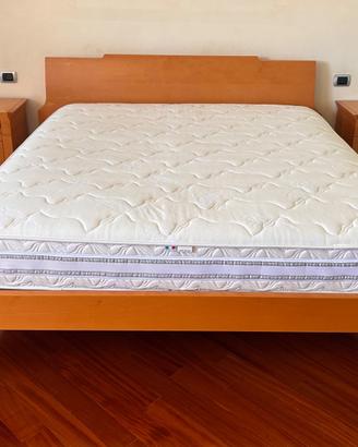 Letto matrimoniale +  comodini Brand GIORGETTI