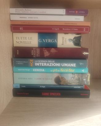 11 Libri a 5 euro ciascuno