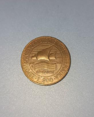 200 lire Genova 92