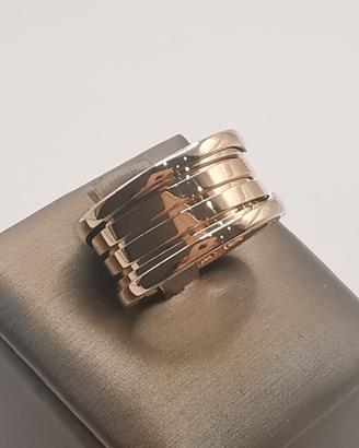 Anello a fascia Bulgari B.zero 1 in oro rosa