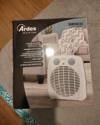 Stufetta elettrica scaldabagno ardes