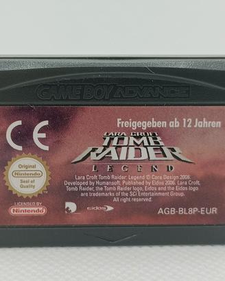 Lara croft tomb raider legend game boy Advance 