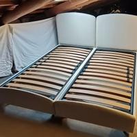 Letti singoli imbottiti artigianali – sfoderabili 