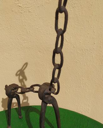 scultura zoomorfa  in ferro saldato 