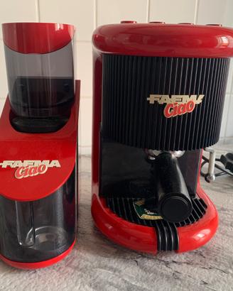 Faema Ciao anni ’80 + Macinacaffè Faema Ciao – Bel