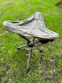 Sgabello pieghevole da campeggio