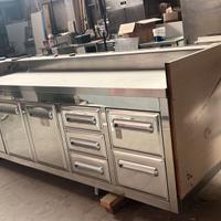 Stock materiale vario frigoriferi-vetrine-banconi