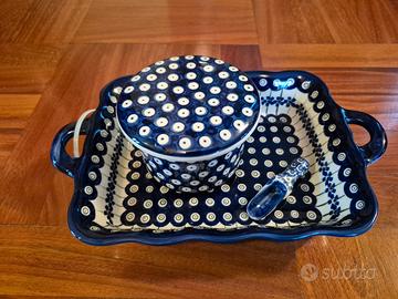 Set ceramica polacca