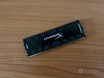 16GB RAM DDR4 HyperX Predator CL15 3000MHZ 1x16GB