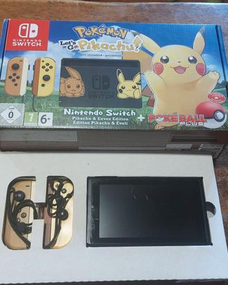 console nintendo switch Pikachu e Eevee edition