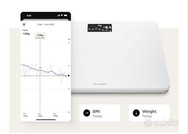 Bilancia pesapersone Whithings WiFi e Bluetooth 
