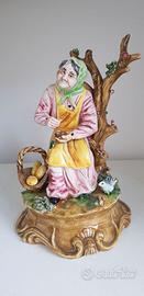 Statuetta in ceramica di Bassano