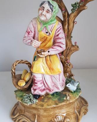 Statuetta in ceramica di Bassano