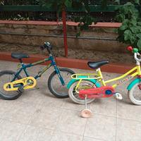 biciclette bambino 14 e 16