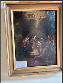 RARITA'operaARTE"NATIVITA'conANGELI"ANTICOdel'600