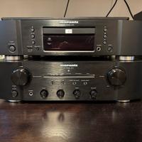 Impianto  Amplificatore Marantz + Casse piega